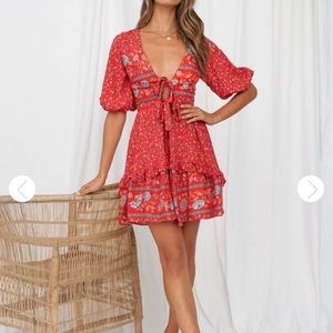 Fortunate one desert dress